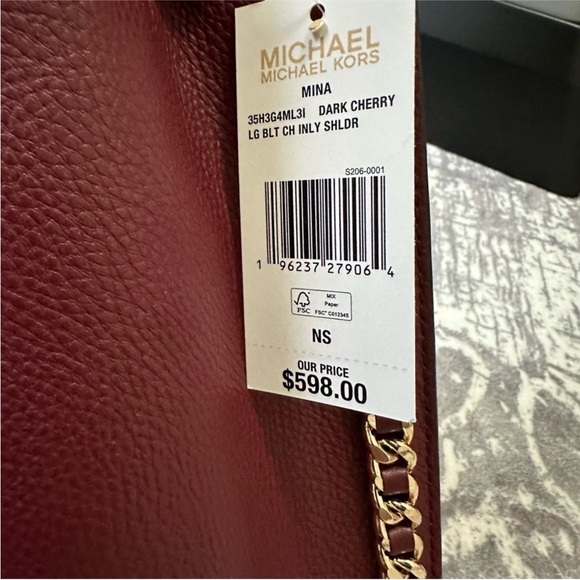 Michael kors Mina Large Chain Shoulder Bag - Picture 6 of 11